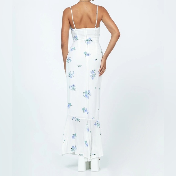 Princess Polly Sing Along White Floral Maxi Dress - Picture 3 of 7